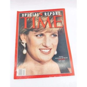 Vintage Special Report Time Princess Of Whales Diana Magazine Sept 97 1961-1997